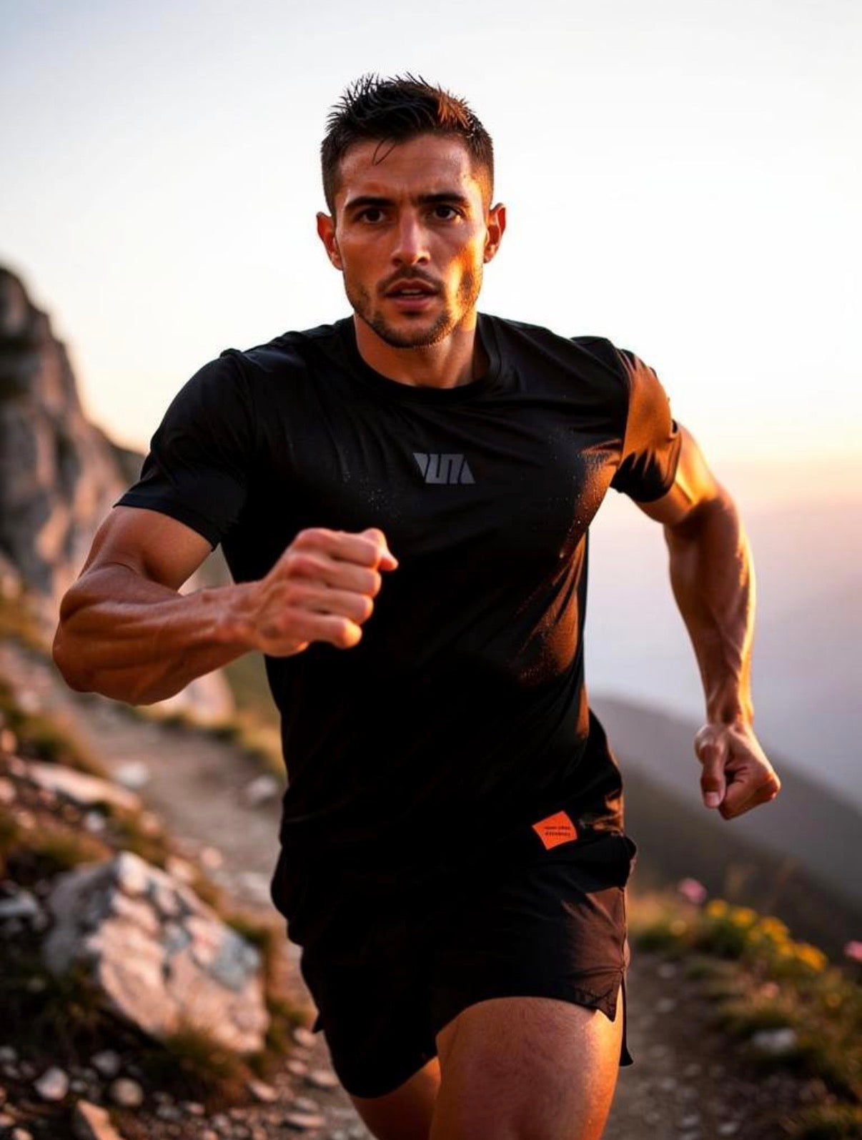 Oversized T-shirt Black ´n black crush