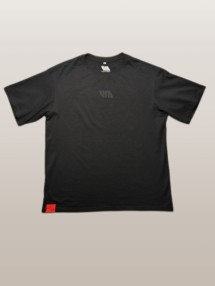 Oversized T-shirt Black ´n black crush