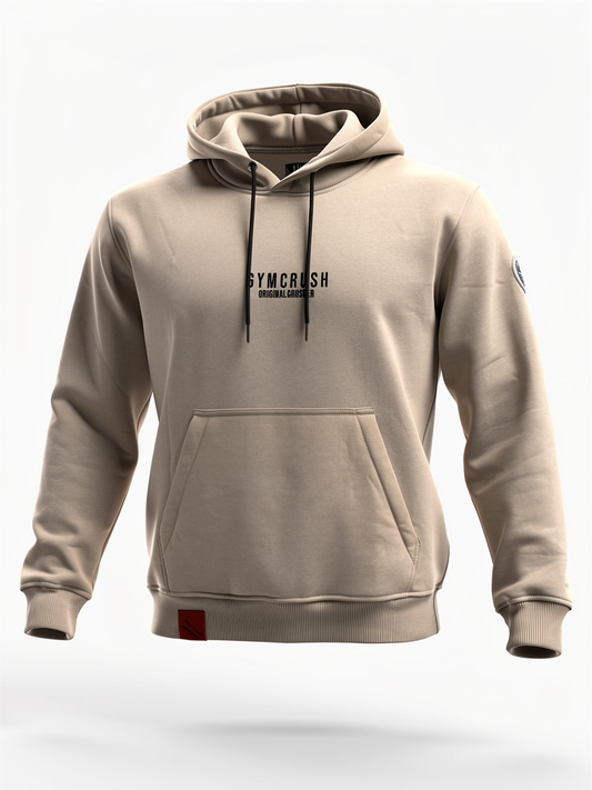 Hoodie - WL Beige “Stay sharp. Stay zipped.” (Kopia) (Kopia)