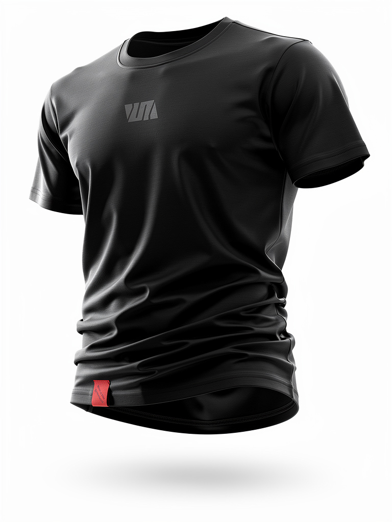 Oversized T-shirt Black ´n black crush